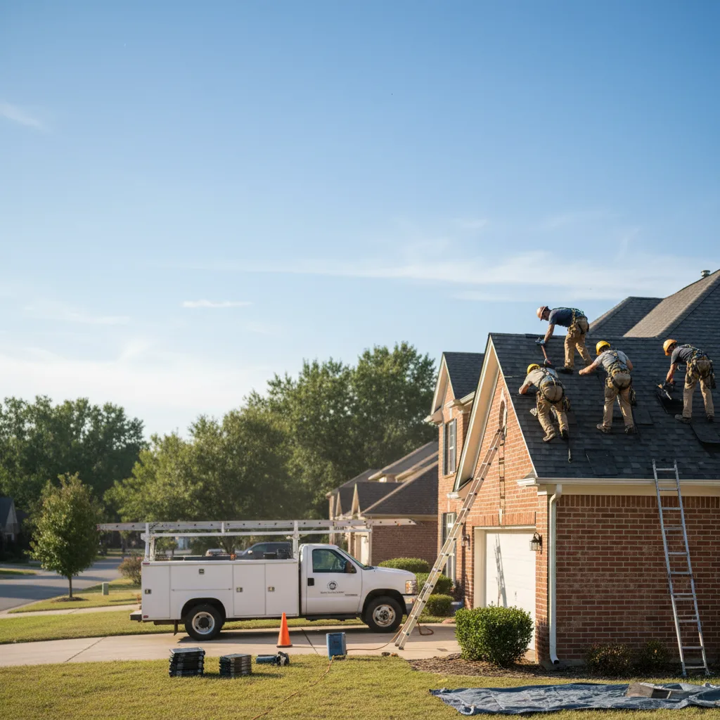 Roof Repair in Haubstadt